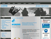 Tablet Screenshot of niemannfunk.de